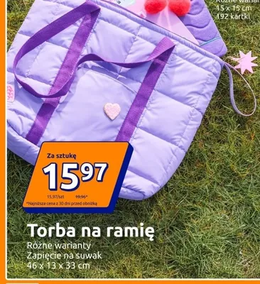 Torba na ramię promocja w Action