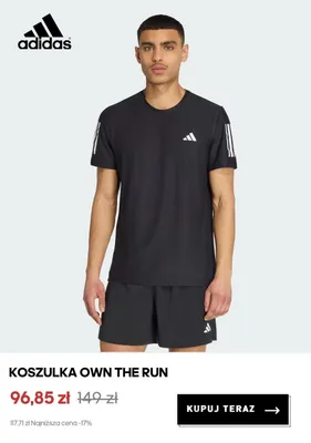 Koszulka sportowa Adidas Own The Run promocja w Adidas