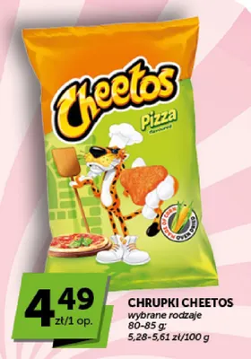 Chrupki Cheetos promocja w Groszek