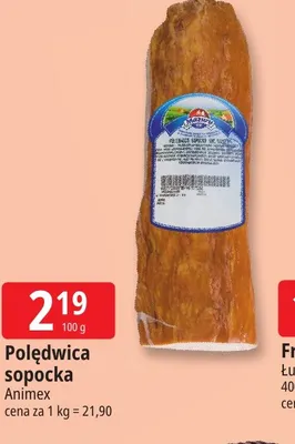 Polędwica sopocka Animex promocja w Leclerc