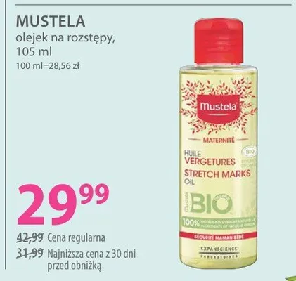 Olejek na rozstępy promocja w Hebe