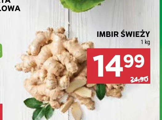 Imbir świeży promocja w Stokrotka