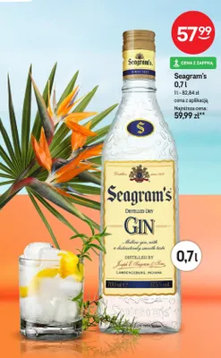 Gin Seagram's promocja w Żabka