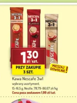 Kawa rozpuszczalna Nescafe 3w1 Classic promocja w Avita