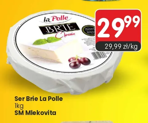 Ser brie La Polle promocja w Market Point