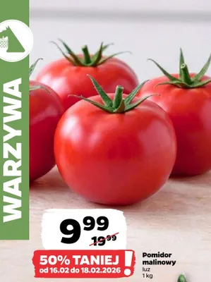 Pomidor malinowy luz promocja w Netto