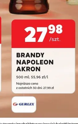 Brandy Napoleon Akron promocja w Stokrotka