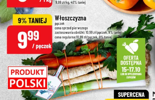 Włoszczyzna promocja w POLOmarket