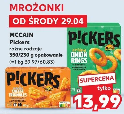 Pickers McCain promocja w Kaufland