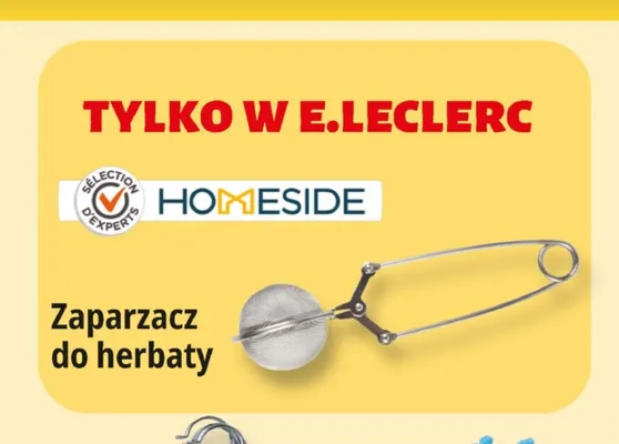 Zaparzacz do herbaty Homeside promocja w Leclerc