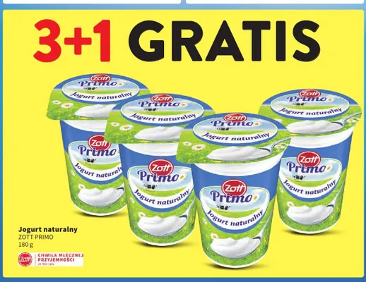 Jogurt naturalny promocja w Intermarche