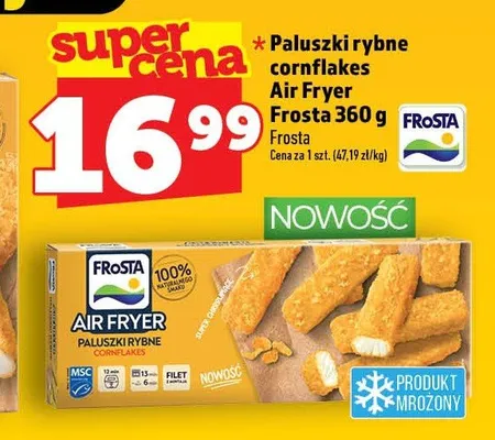 Paluszki rybne cornflakes Air Fryer Frosta promocja w TOPAZ
