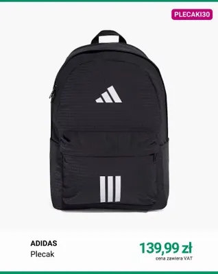 Plecak Adidas promocja w Deichmann