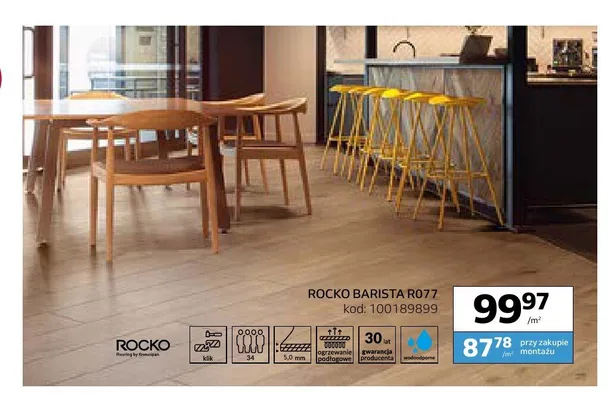Panele winylowe Rocko Barista R077 promocja w Komfort