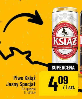 Piwo Książ Jasny Specjal promocja w POLOmarket