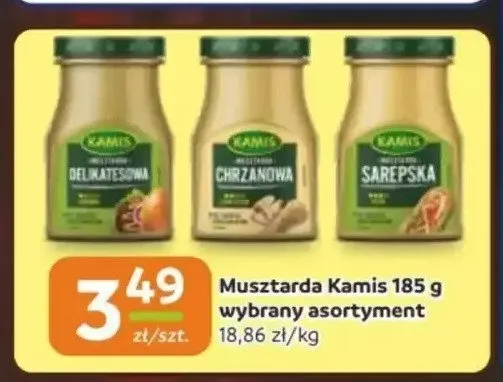 Musztarda Kamis promocja w Gama