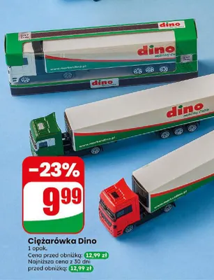 Ciężarówka Dino promocja w Dino