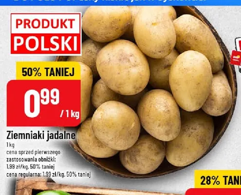 Ziemniaki jadalne promocja w POLOmarket