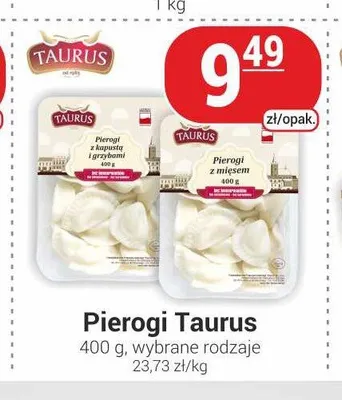 Pierogi z kapustą i grzybami Taurus promocja w Delikatesy Sezam