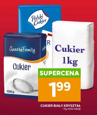 Cukier biały kryształ Polski promocja w Stokrotka