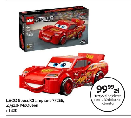 Klocki LEGO Speed Champions 77255 Zygzak McQueen promocja w Empik