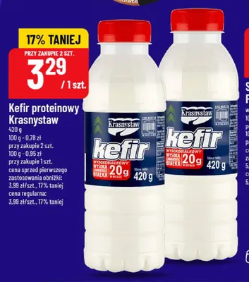 Kefir proteinowy Krasnystaw promocja w POLOmarket