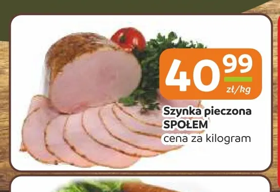 Szynka pieczona Społem promocja w Społem Częstochowa