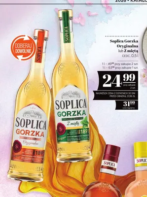 Wódka wybrane rodzaje promocja w POLOmarket
