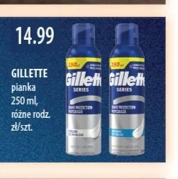 Pianka do golenia Gillette Series promocja w Drogerie Laboo