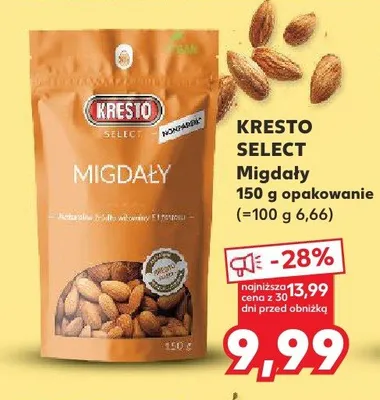 Migdały Kresto Select promocja w Kaufland