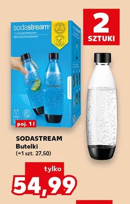 Butelki Sodastream 2-pak promocja w Kaufland