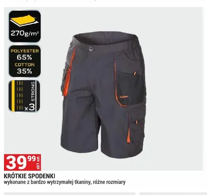 Krótkie spodenki promocja w Merkury Market
