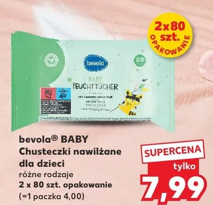 Chusteczki nawilżane dla dzieci promocja w Kaufland
