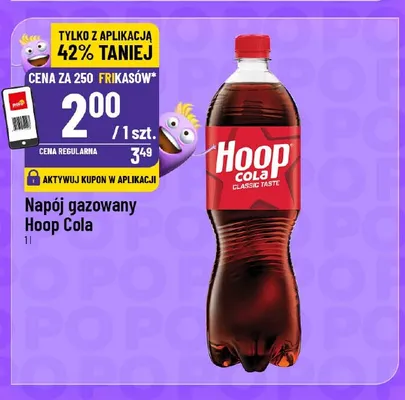 Napój gazowany Hoop Cola promocja w POLOmarket
