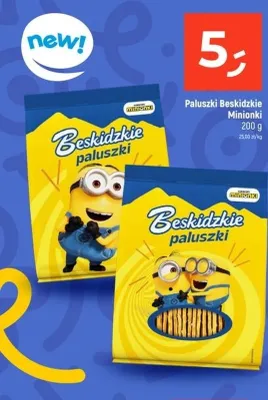 Paluszki Beskidzkie Minionki promocja w Dealz