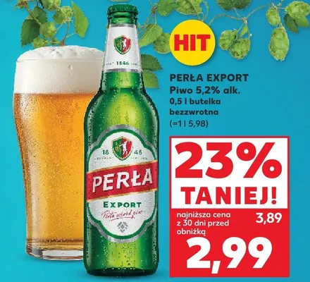 Piwo Export promocja w Kaufland