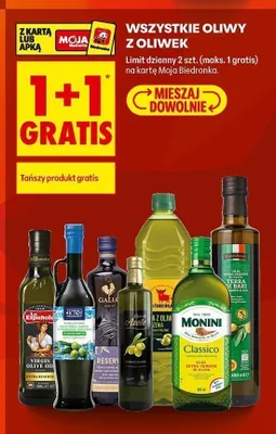 Oliwa z oliwek extra virgin GustoBello Terra di Bari promocja w Biedronka