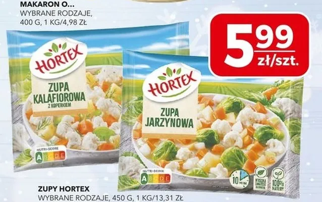 Zupa wybrane rodzaje promocja w Top Market