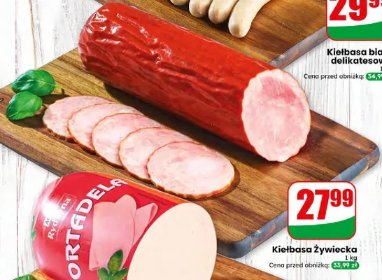 Kiełbasa Żywiecka promocja w Dino