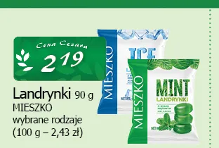 Landrynki Mieszko promocja w CEZAR Delikatesy