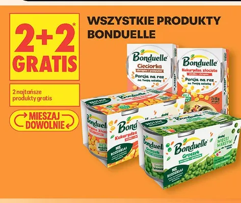 Groszek Bonduelle promocja w Biedronka