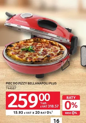 Piec do pizzy Melchioni Family Bellanapoli Plus promocja w Selgros
