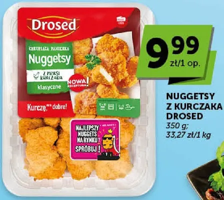 Nuggetsy z kurczaka Drosed klasyczne promocja w Groszek