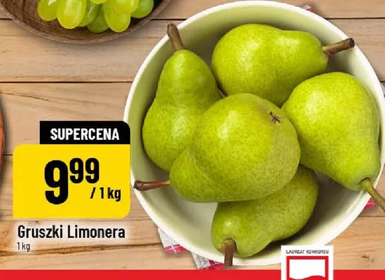 Gruszki Limonera promocja w POLOmarket