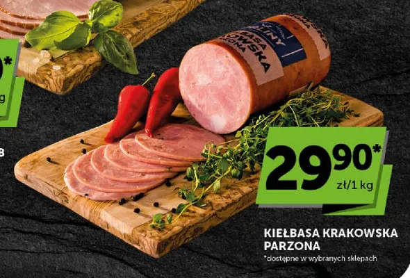 Kiełbasa krakowska parzona promocja w Euro Sklep