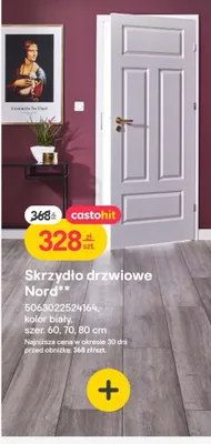 Skrzydło drzwiowe Nord promocja w Castorama