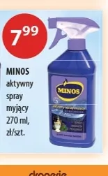Aktywny spray myjący Minos promocja w Drogerie Laboo