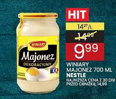 Majonez Dekoracyjny Winiary promocja w Wafelek