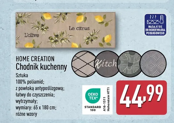 Chodnik kuchenny Home Creation promocja w Aldi