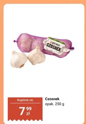 Czosnek Warzywniak promocja w Biedronka